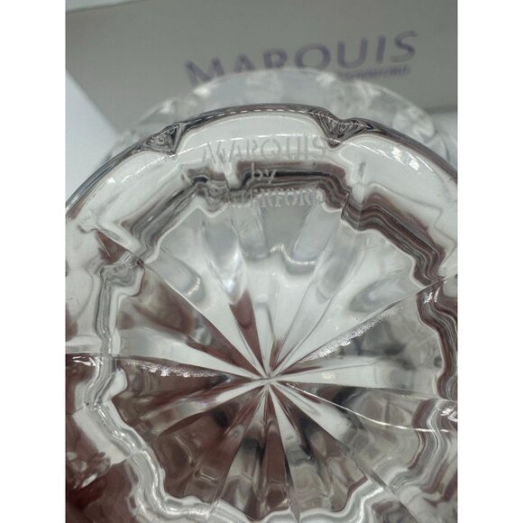 Marquis by Waterford Canterbury Two-Piece Crystal Sugar  Marquis by Waterford Canterbury Crystal Sugar and Creamer Set w Box